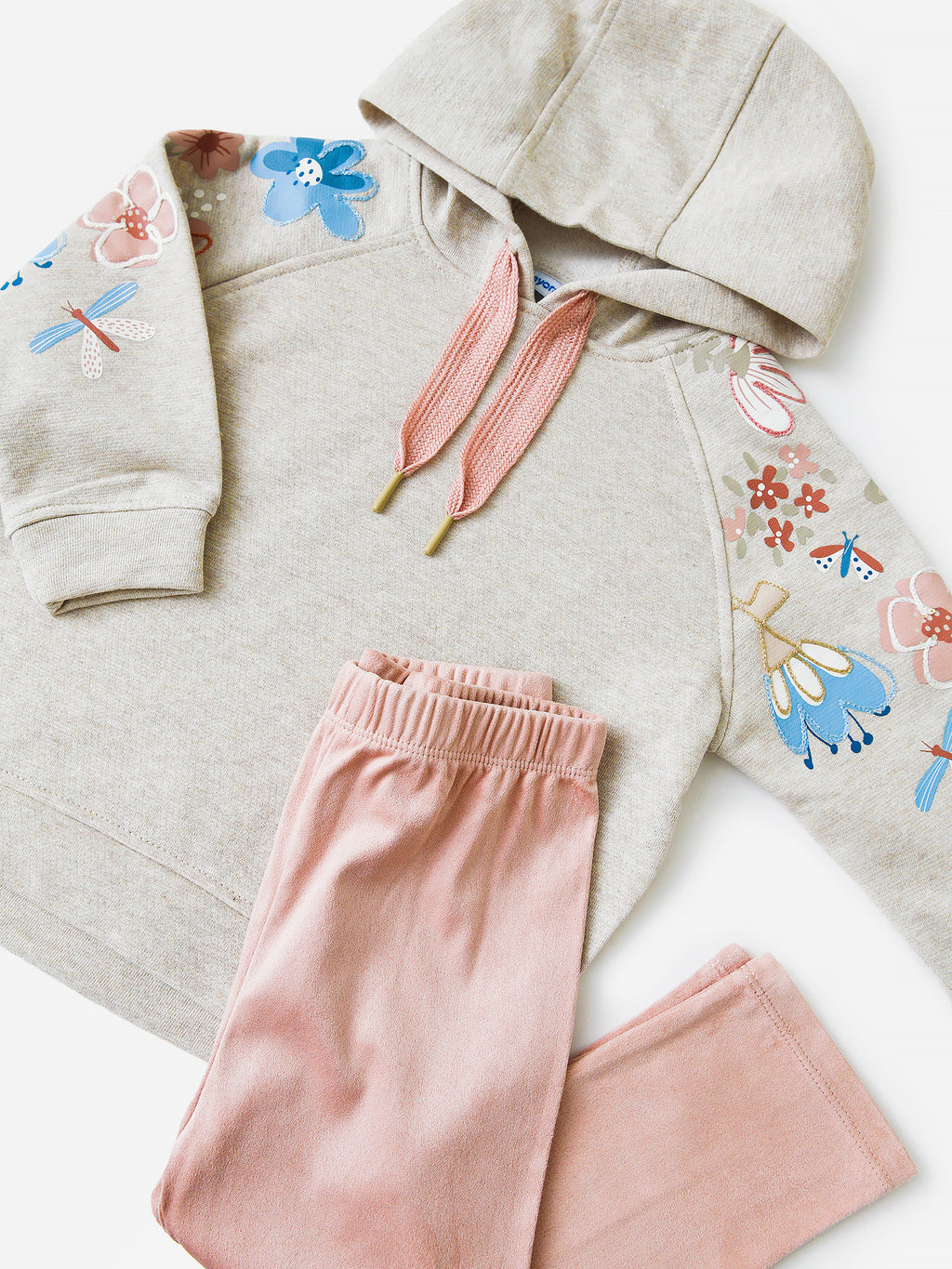 Mayoral Girls' Suede Legging Set - Saint Bernard