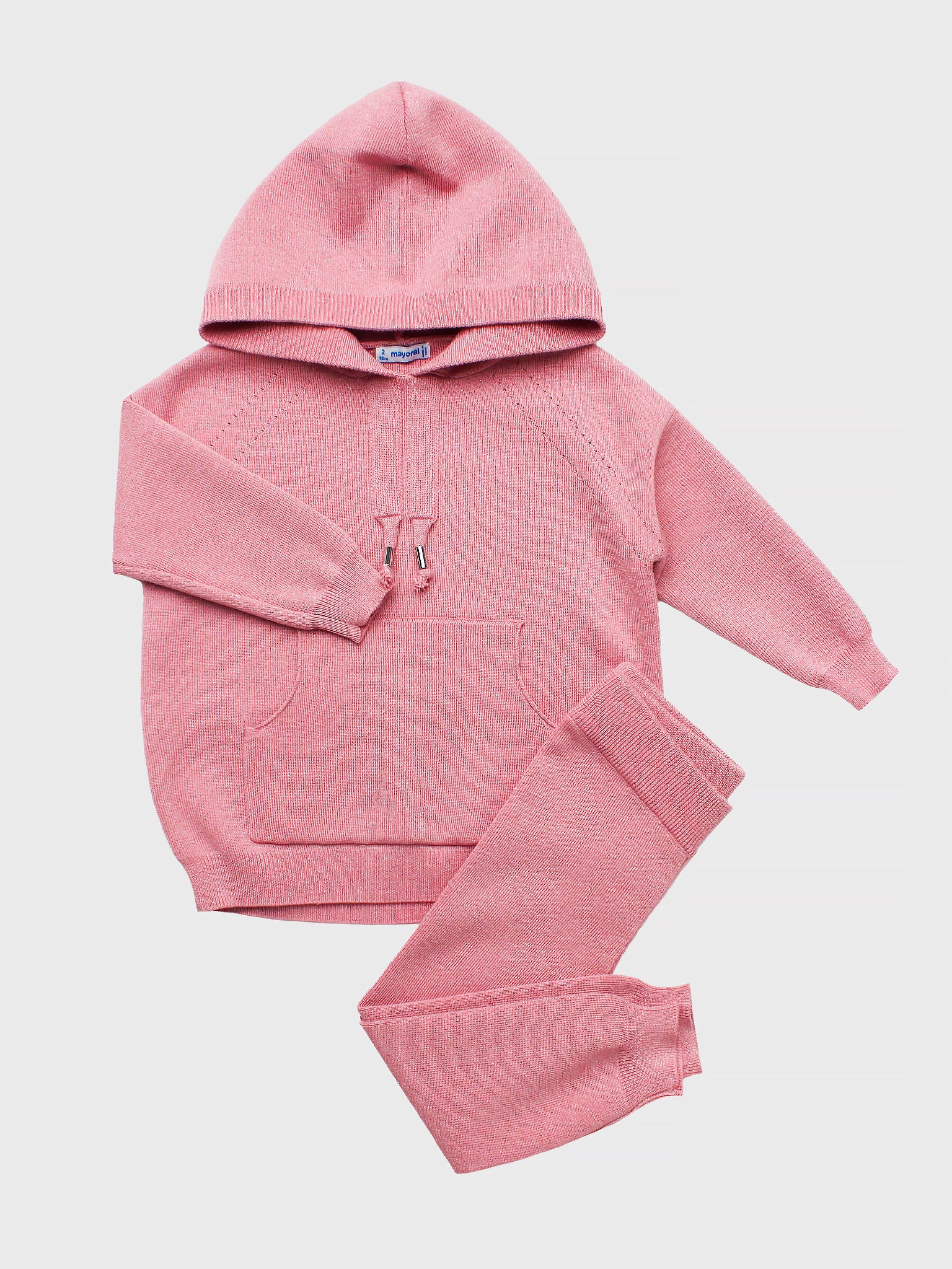 Mayoral Girls' Knit Tracksuit - Saint Bernard