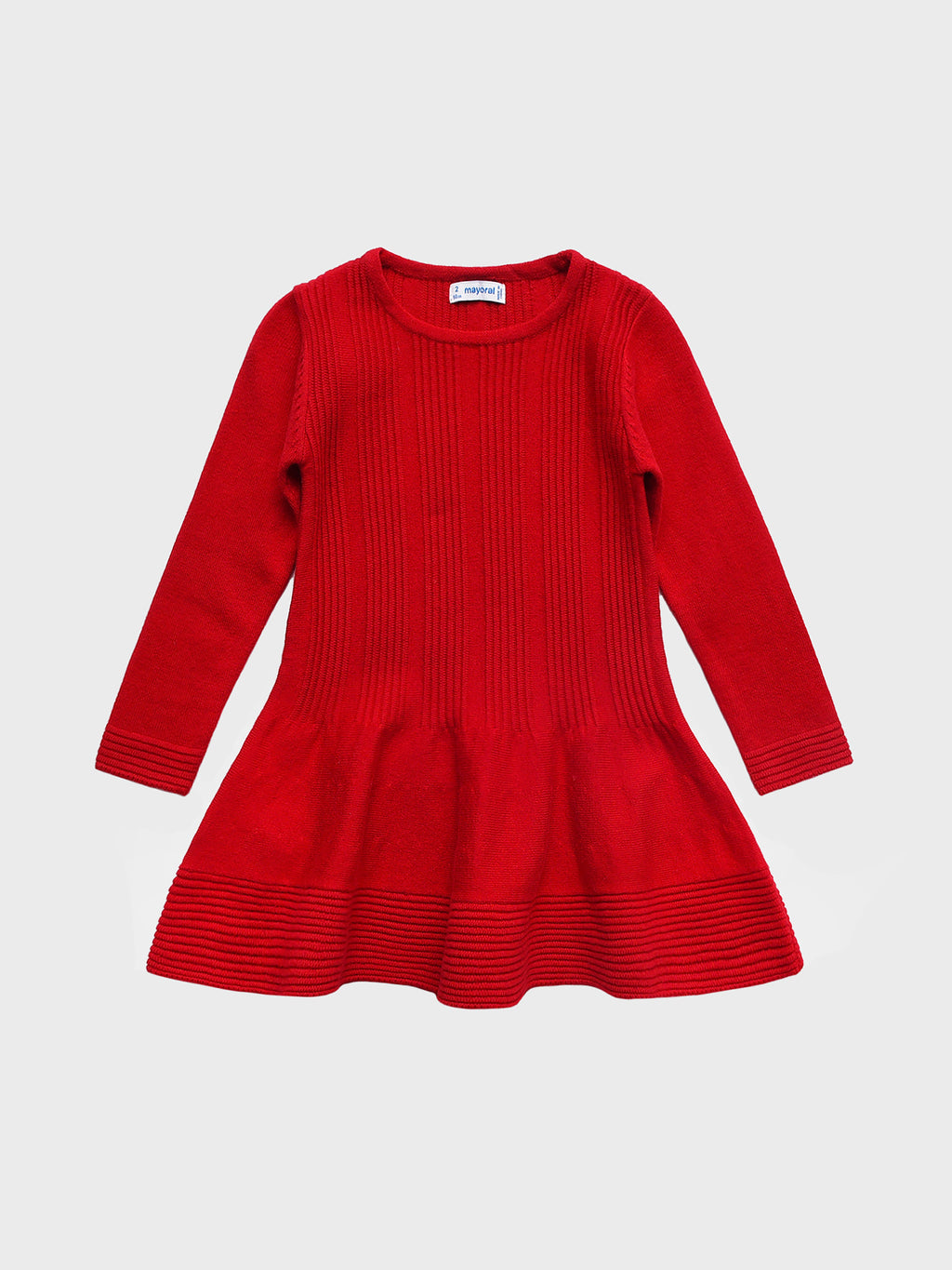 Mayoral Girls' Knit Dress - Saint Bernard
