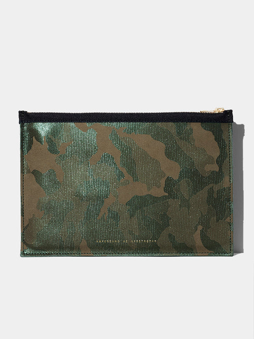 Ampersand As Apostrophe Camo Metallic Tote
