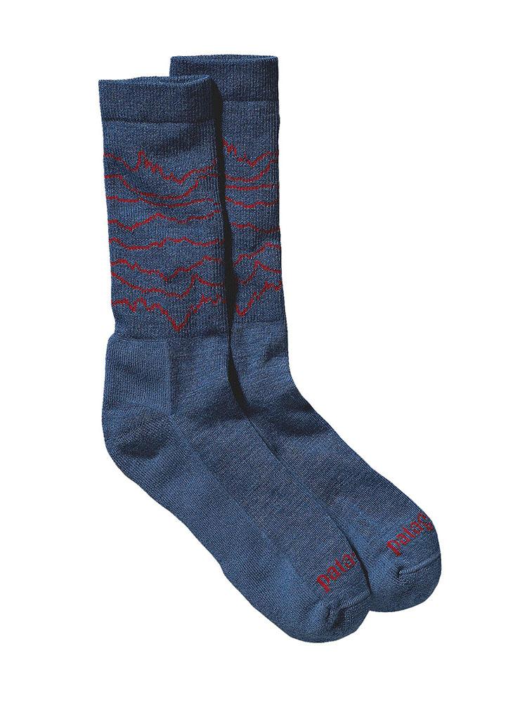 Patagonia Lightweight Merino Crew Socks - Saint Bernard