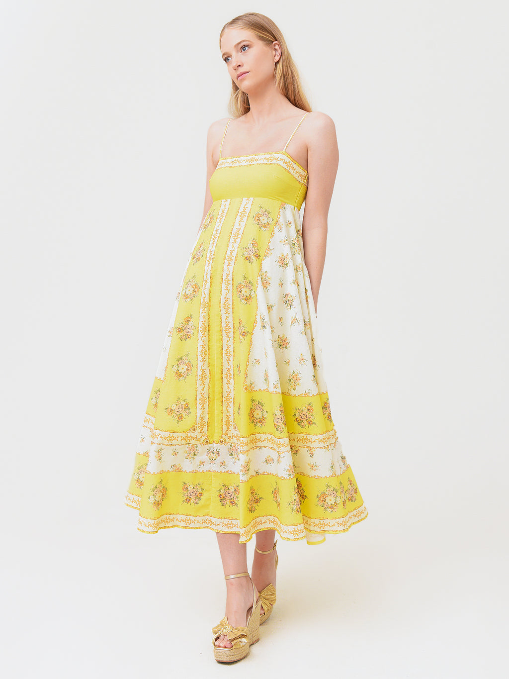 Alemais Women's Catalina Midi Dress - Saint Bernard
