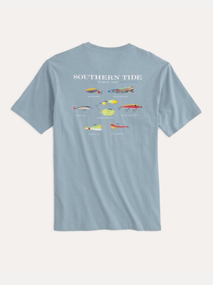 Southern Tide Men's Short Sleeve Salt Water Ready Tee - Saint Bernard