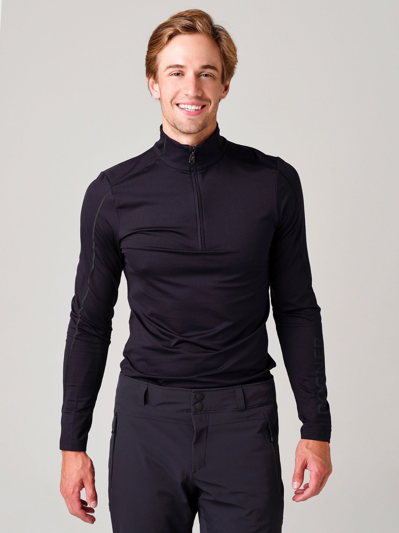 Bogner Men's Harrison First Layer Base Layer Top - Saint Bernard