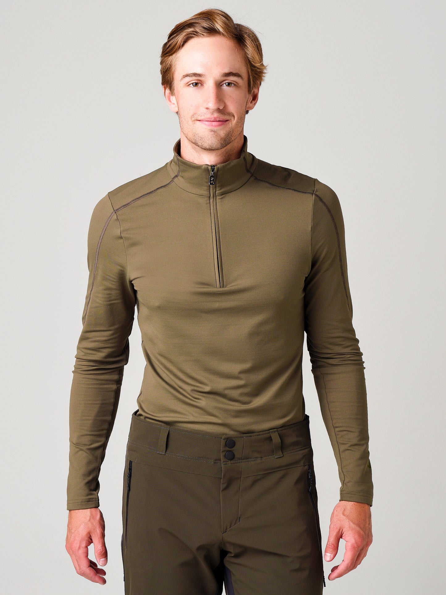 Bogner Men's Harrison First Layer Base Layer Top - Saint Bernard