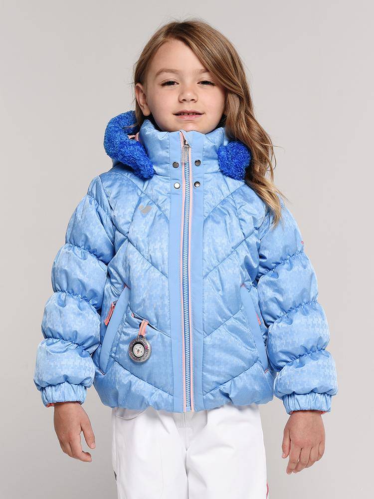 Obermeyer Girls' Bunny Hop Jacket - Saint Bernard
