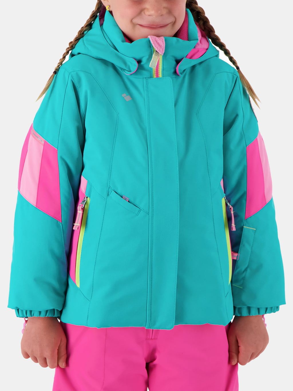 Obermeyer Little Girls' Harper Jacket - Saint Bernard