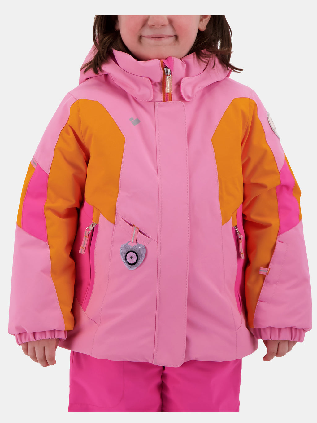 Obermeyer Little Girls' Harper Jacket - Saint Bernard