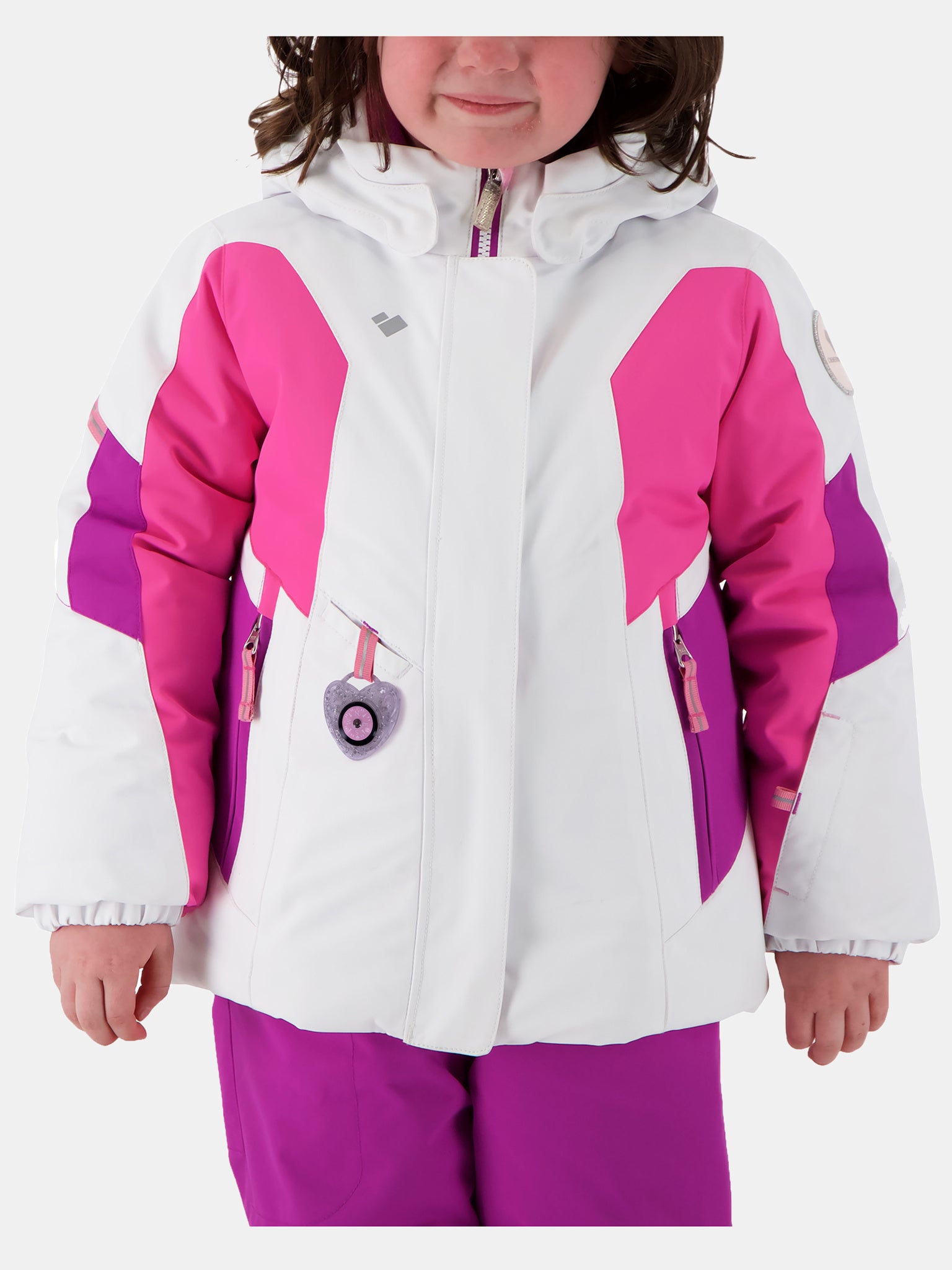 Obermeyer Little Girls' Harper Jacket - Saint Bernard