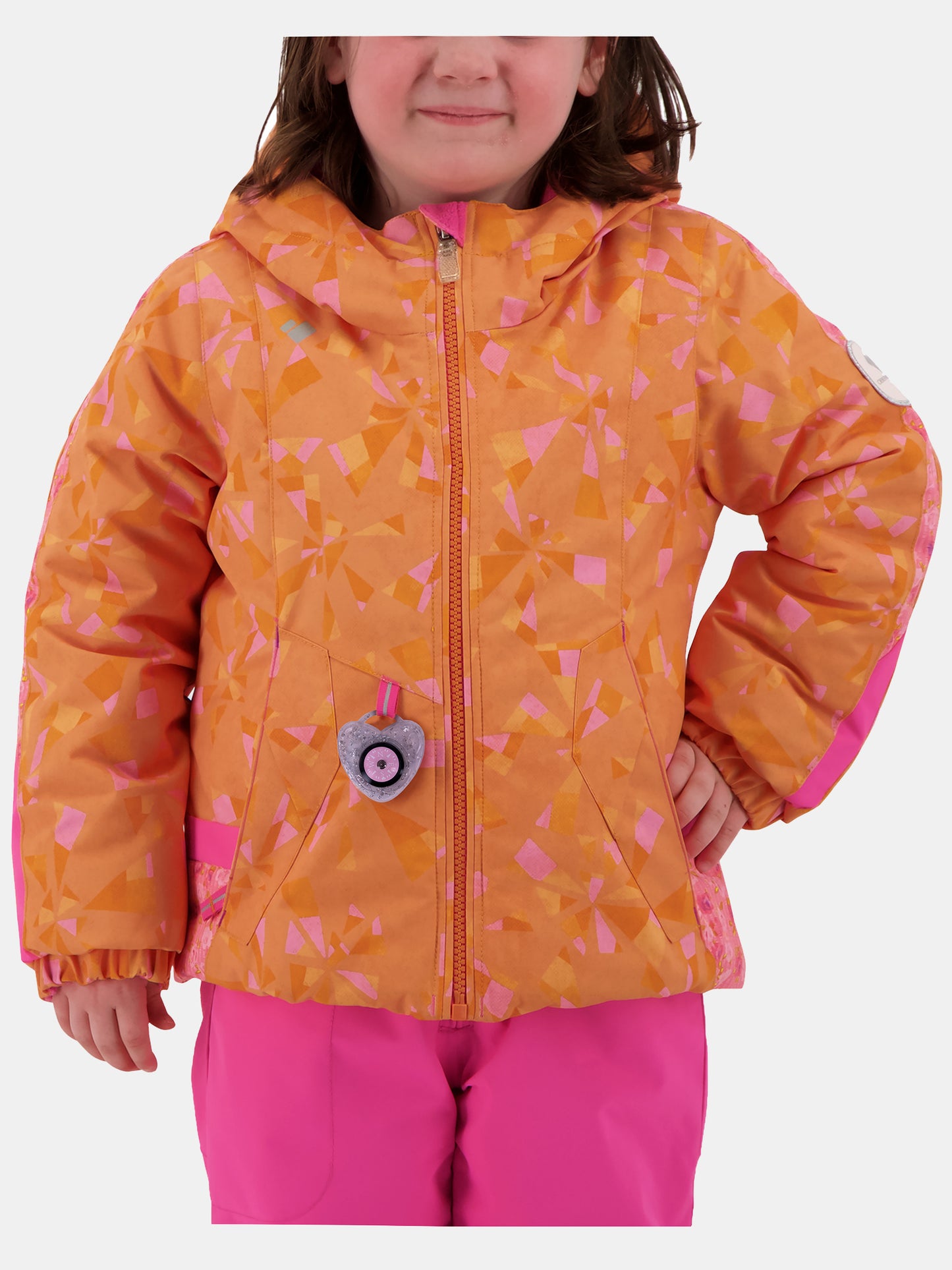 Obermeyer Little Girls' Iris Jacket - Saint Bernard