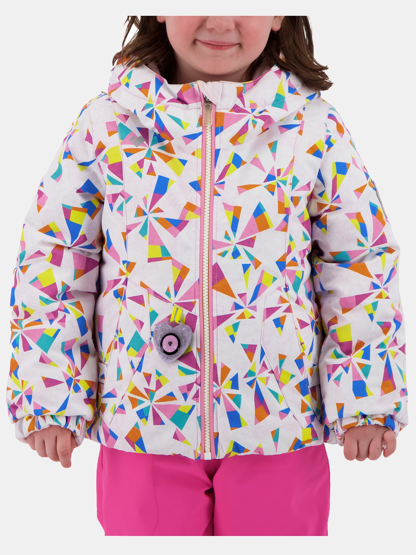 Obermeyer Little Girls' Iris Jacket - Saint Bernard