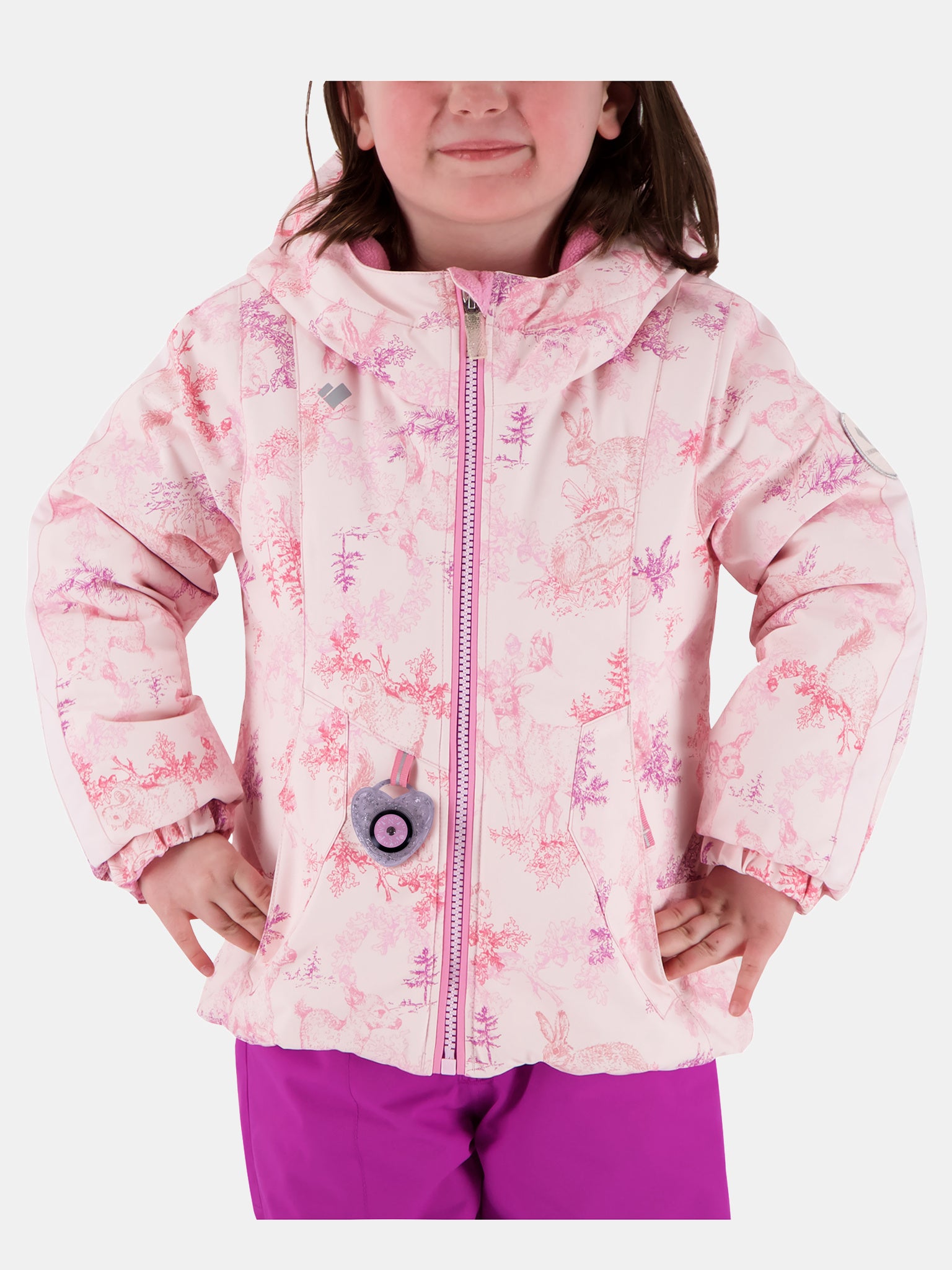 Obermeyer Little Girls' Iris Jacket - Saint Bernard