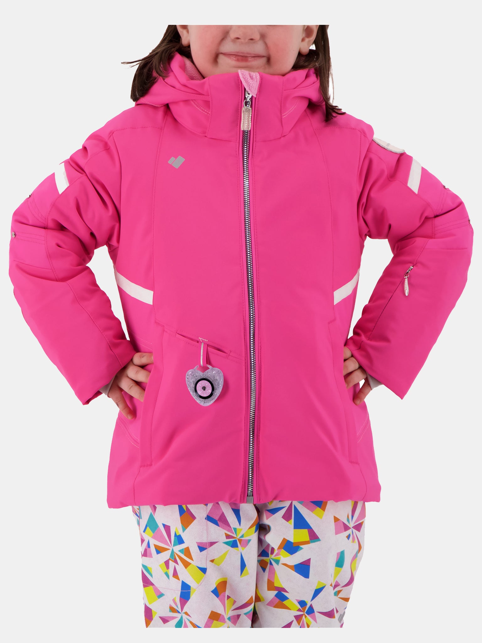 Obermeyer Little Girls' Katelyn Jacket - Saint Bernard