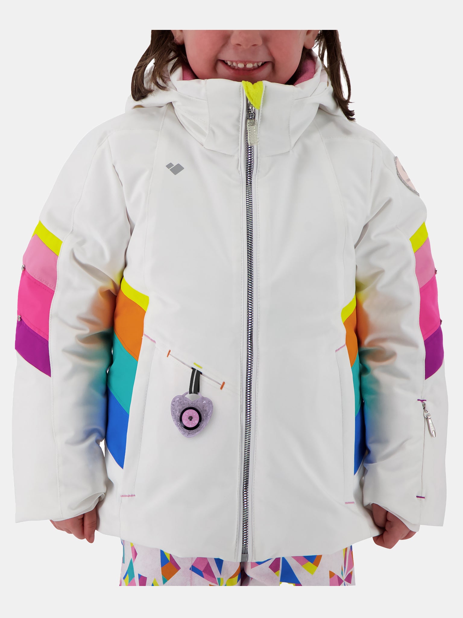 Obermeyer Little Girls' Katelyn Jacket - Saint Bernard