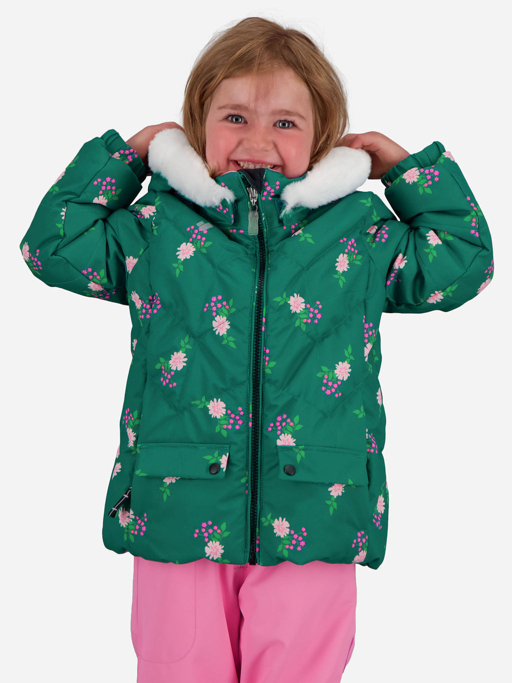 Obermeyer Girls' Roselet Jacket - Saint Bernard