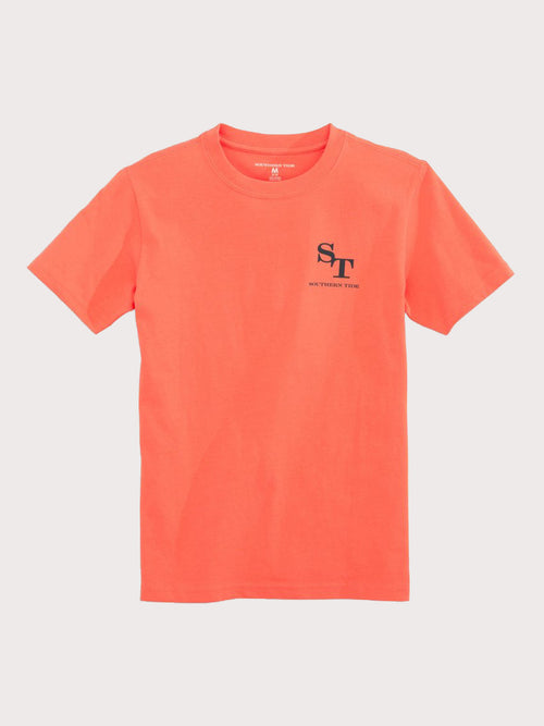 Southern Tide Boys' Outline Skipjack Tee