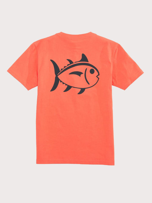 Southern Tide Boys' Outline Skipjack Tee
