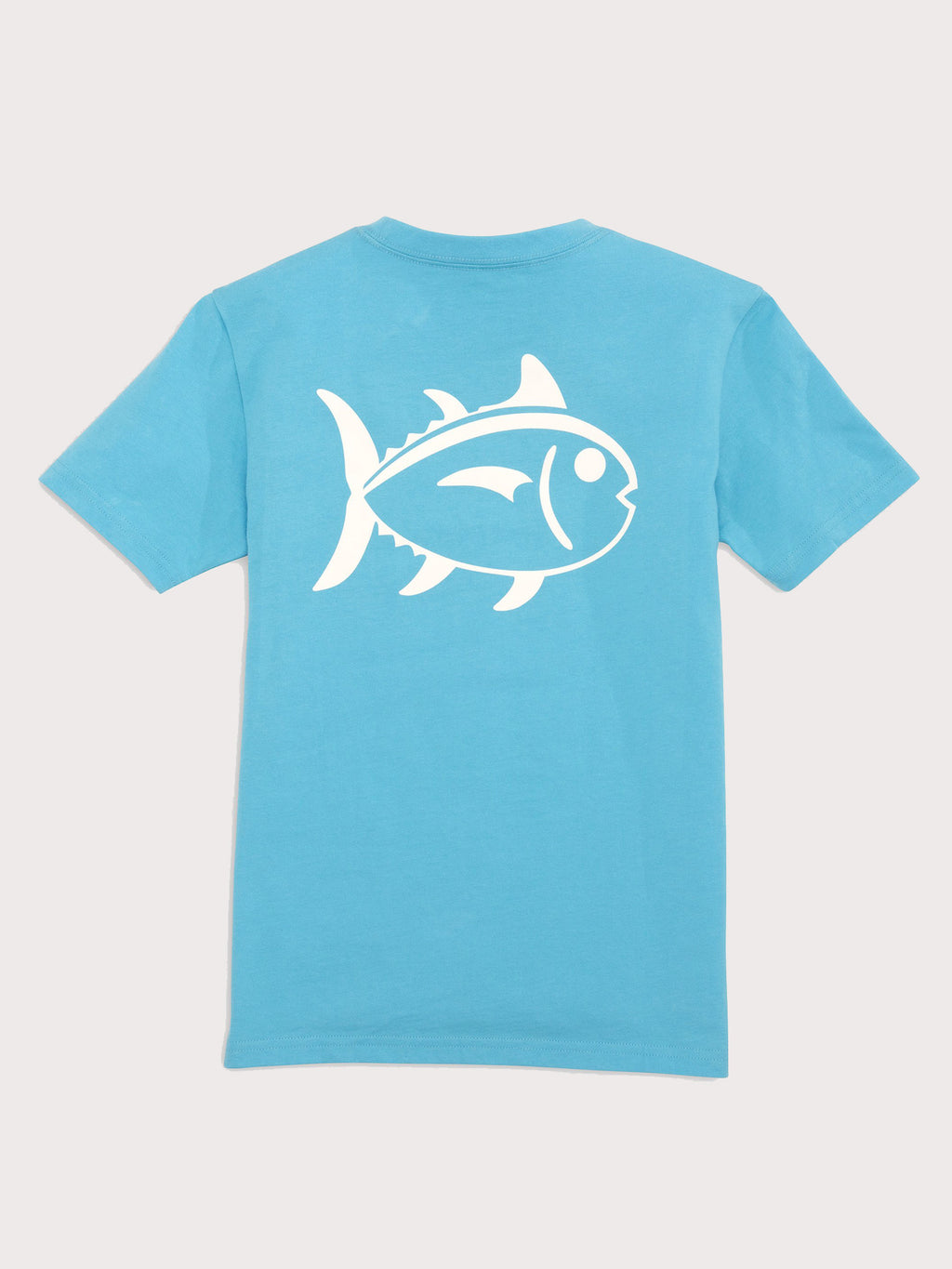 Southern Tide Boys' Outline Skipjack Tee - Saint Bernard