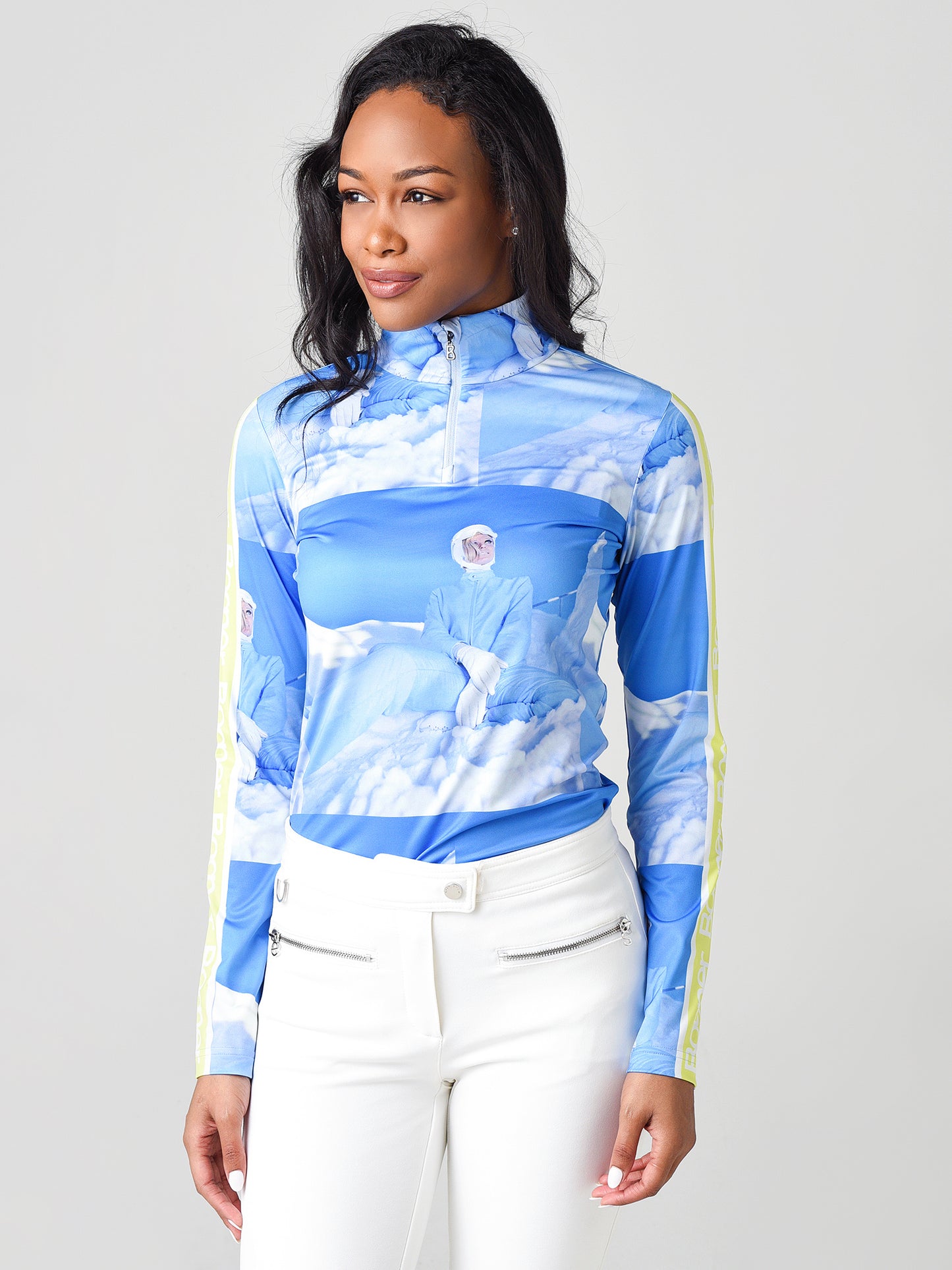 Bogner Women's Beline First Layer Base Layer Top - Saint Bernard