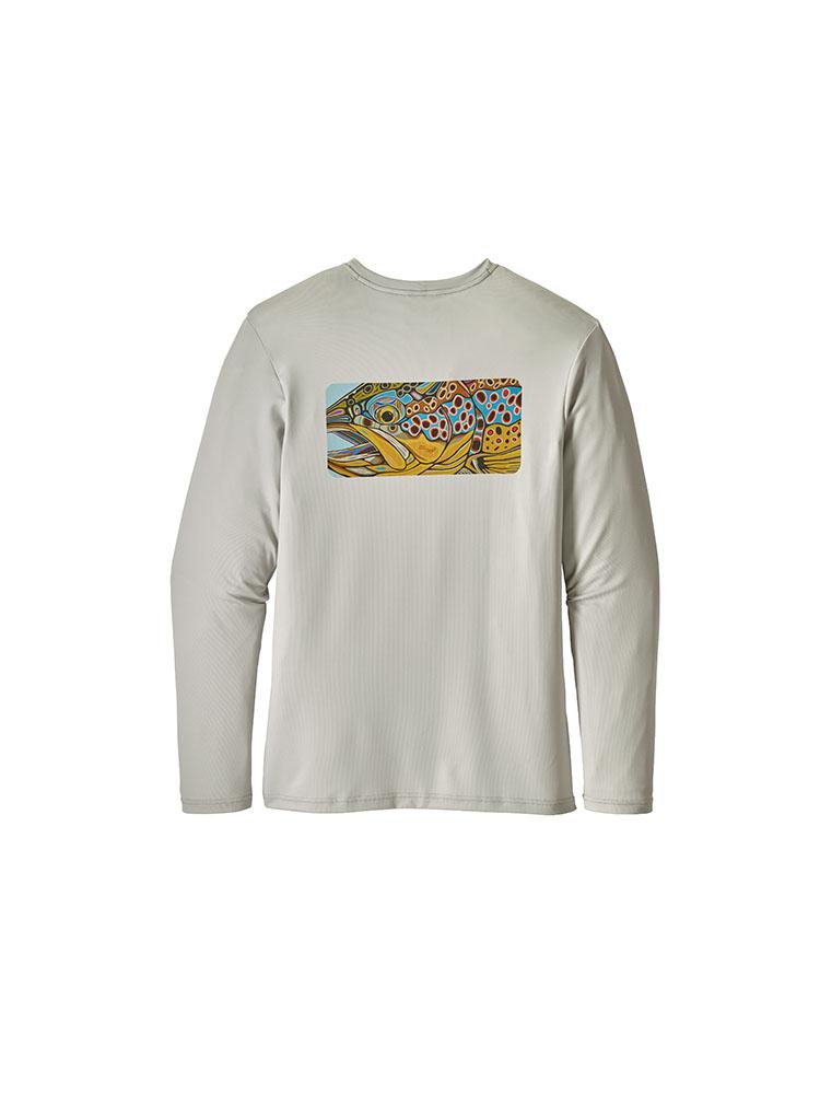 Patagonia Men's Graphic Tech Fish Tee - Saint Bernard