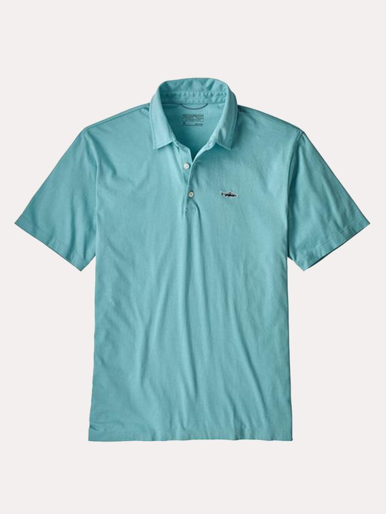 Patagonia Men's Polo-Trout Fitz Roy - Saint Bernard
