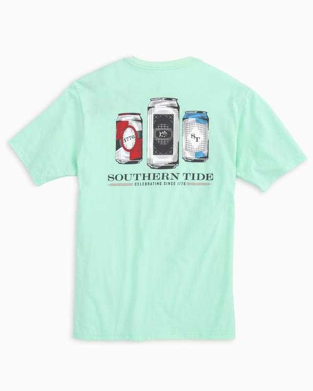 Southern Tide Men's American Brewed T-Shirt - Saint Bernard