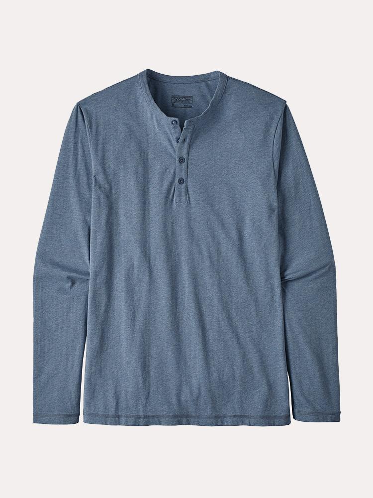 Patagonia Men's Long-Sleeved Daily Henley - Saint Bernard