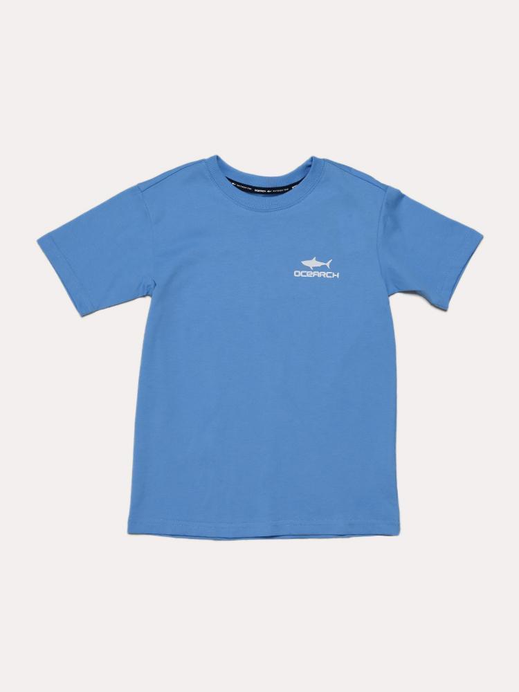 Southern Tide Boys' Shark St Logo T Shirt - Saint Bernard