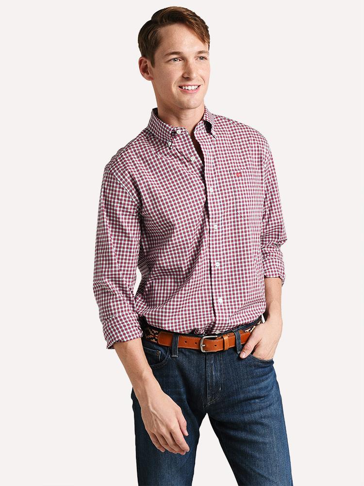 Southern Tide Men's Bluefin Check Button Down Shirt - Saint Bernard