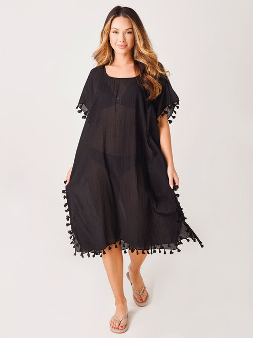 Seafolly Women’s Beach Basics Midi Amnesia Kaftan