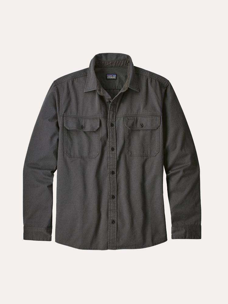 Patagonia Men's Long-Sleeved Four Canyons Twill Shirt - Saint Bernard