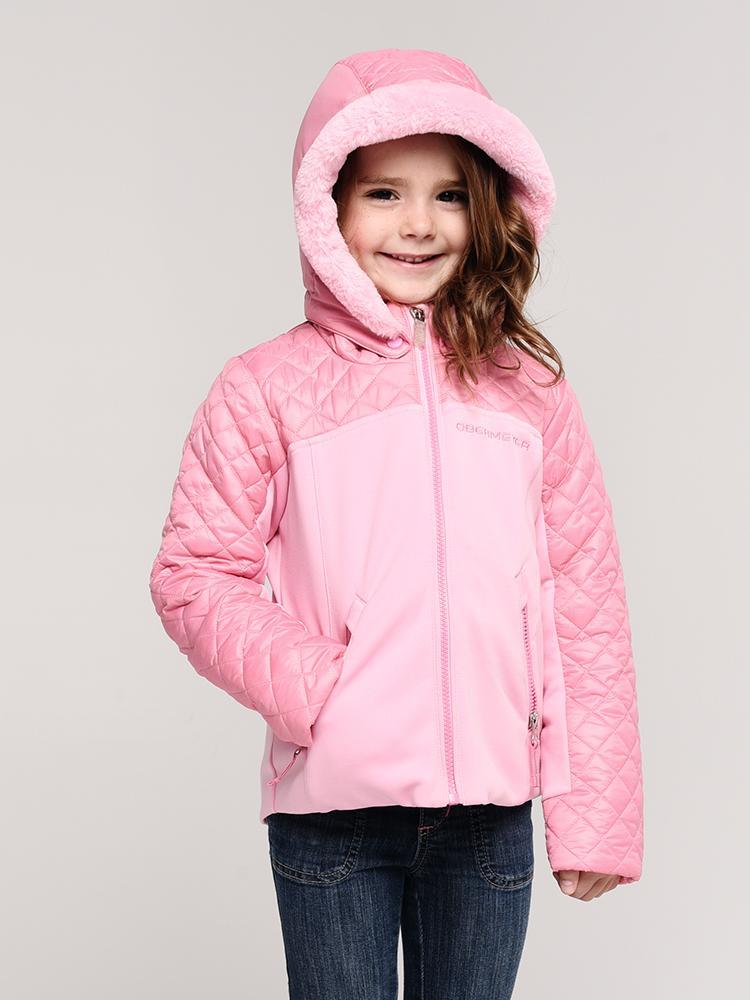 Obermeyer Girls' Polonaise Hybrid Jacket - Saint Bernard