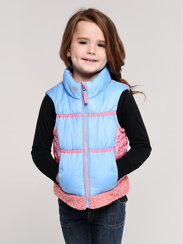 Obermeyer Girls' CanCan Vest - Saint Bernard