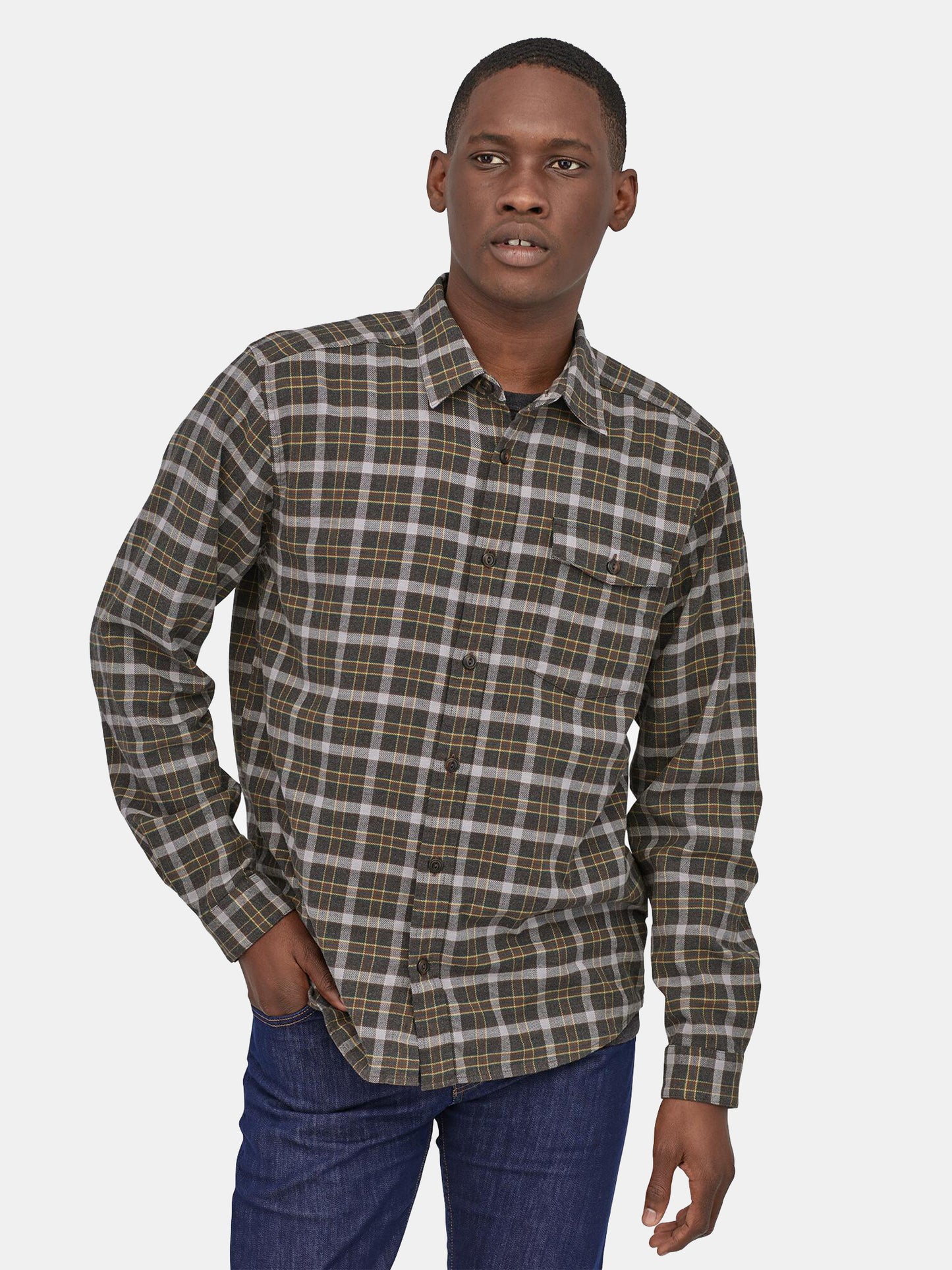Patagonia Men's Long Sleeve Fjord Flannel Shirt