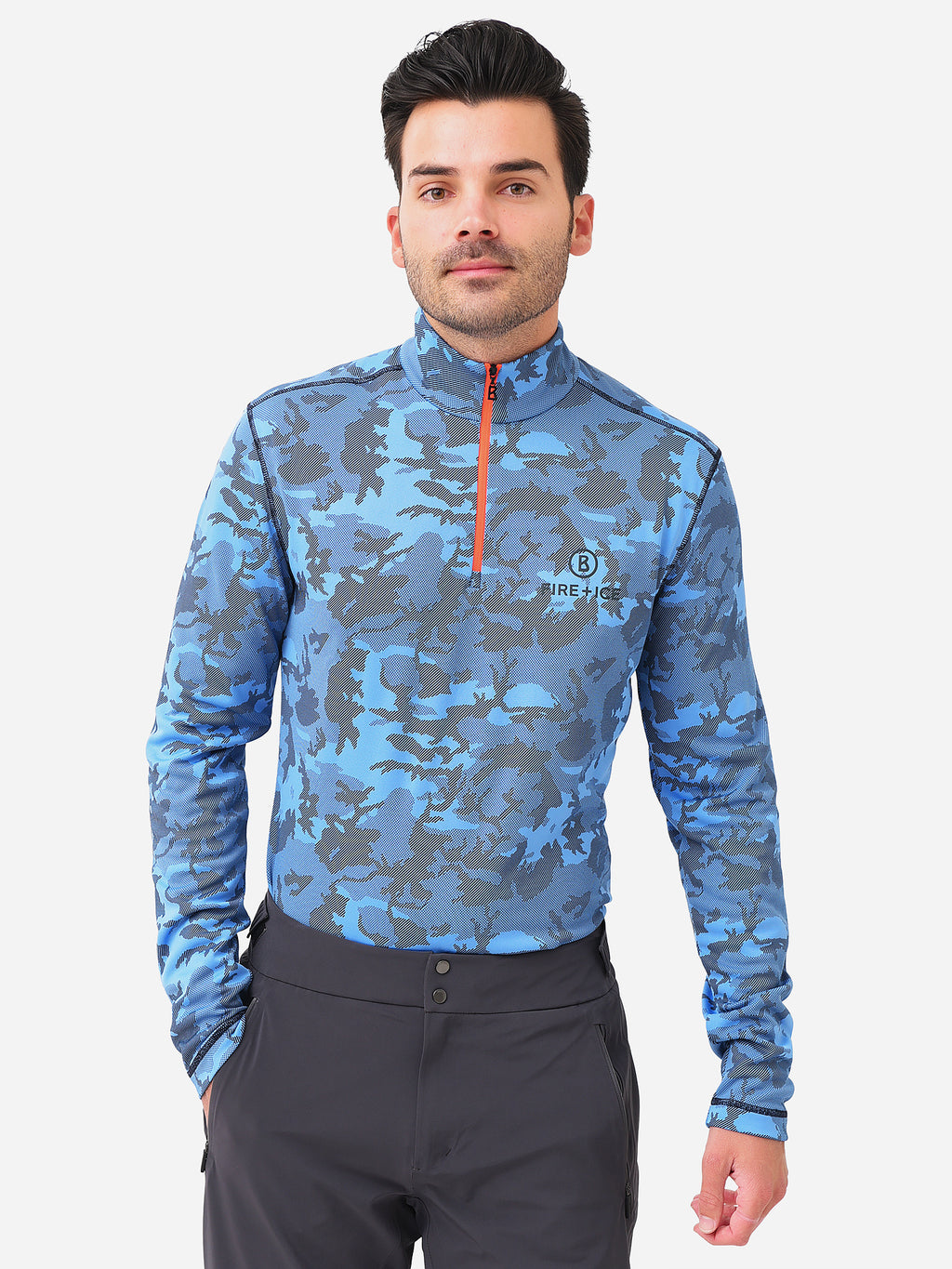 Bogner Fire + Ice Men's Pascal Base Layer Top - Saint Bernard