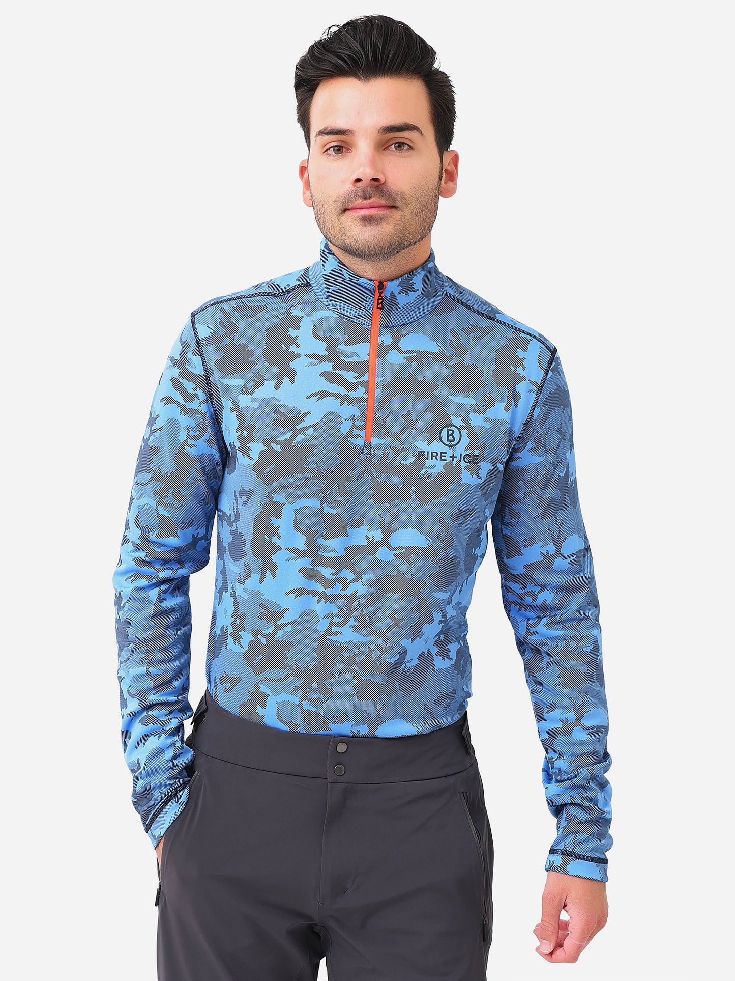 Bogner Fire + Ice Men's Pascal Base Layer Top - Saint Bernard