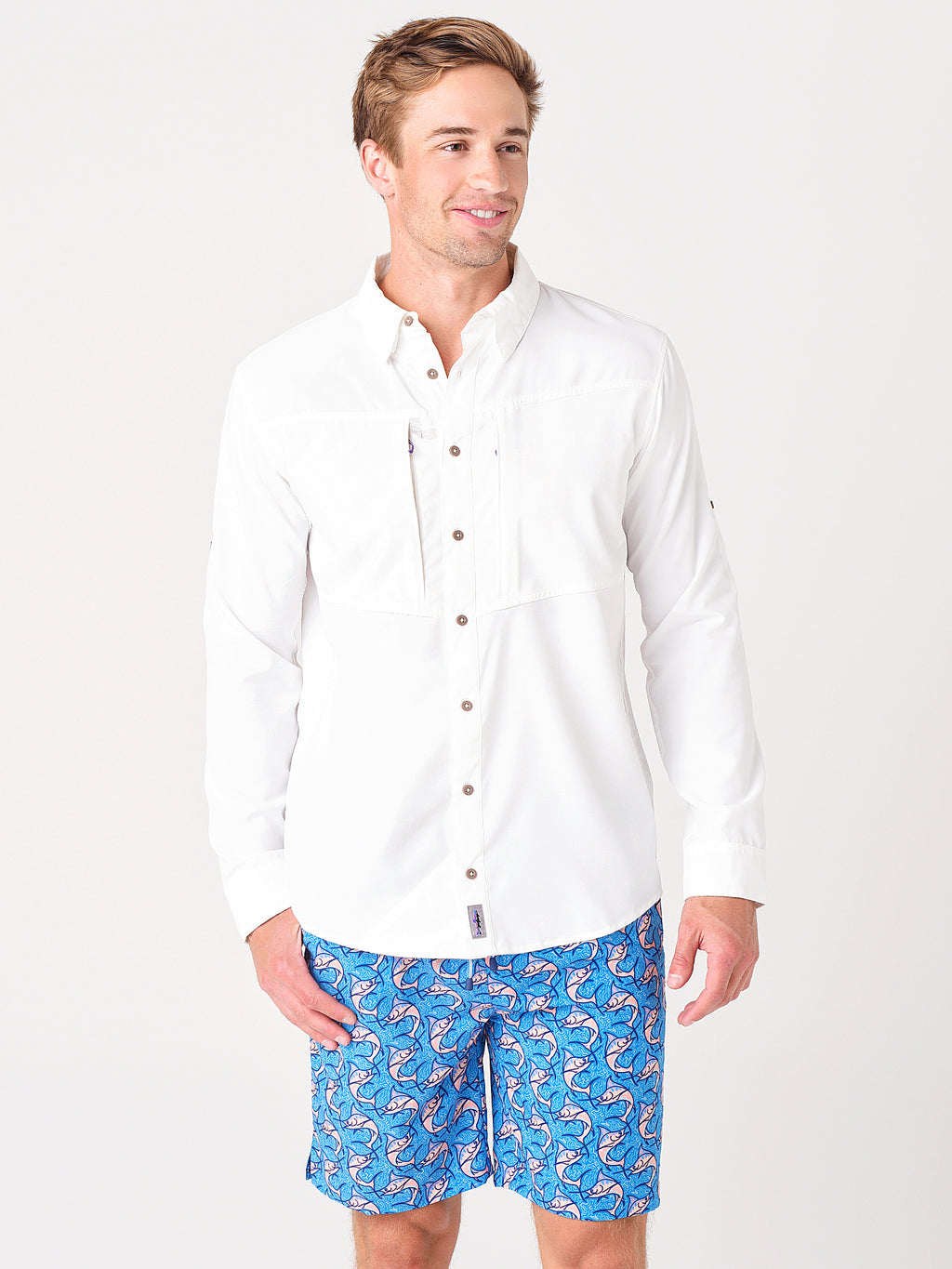 Patagonia Men's Long Sleeve Sol Patrol Shirt - Saint Bernard