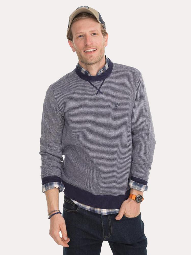 Southern Tide Men's Pacific Twill Sweater - Saint Bernard