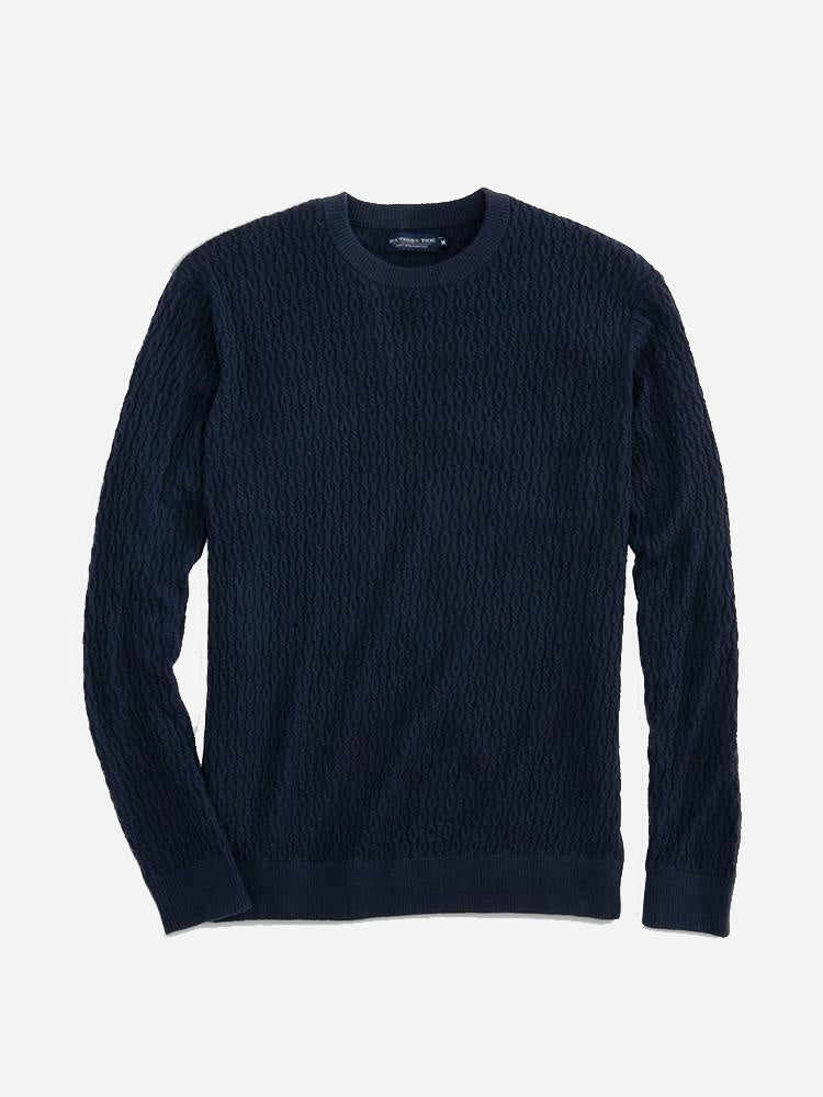 Southern Tide Men's Grove Crewneck Pullover Sweater - Saint Bernard