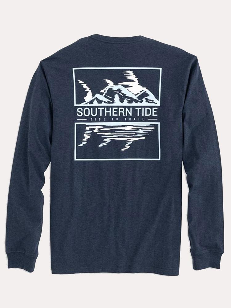 Southern Tide Men's T3 Skipjack Scene Long Sleeve Tee