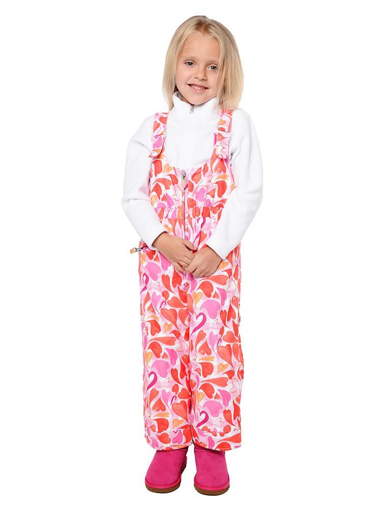 Obermeyer Girls' Snoverall Print Pant - Saint Bernard