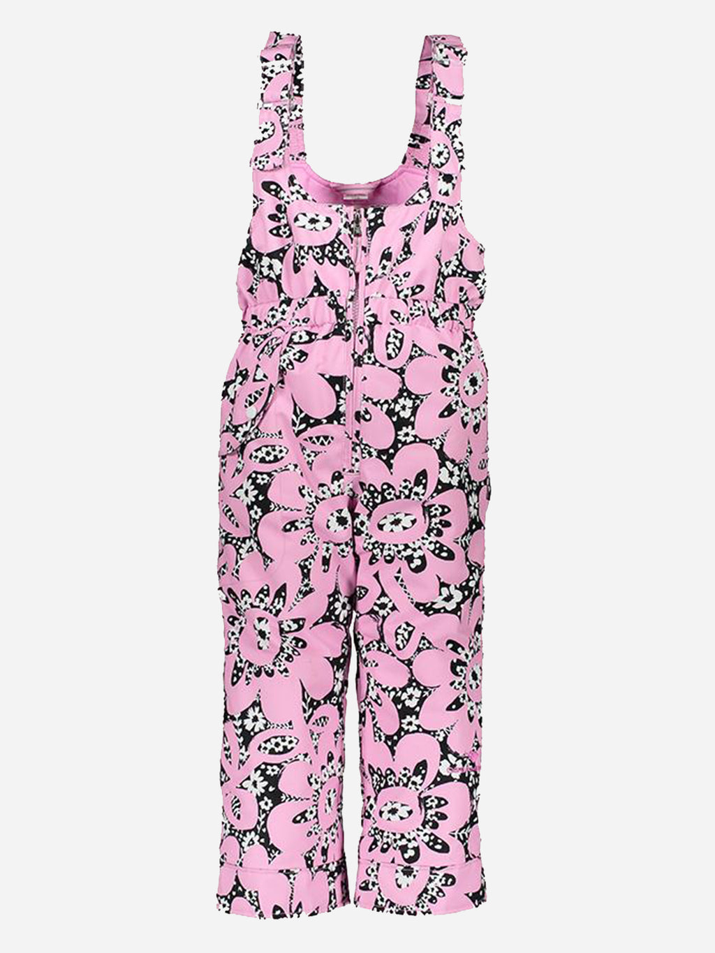 Obermeyer Girls' Snoverall Print Pant - Saint Bernard