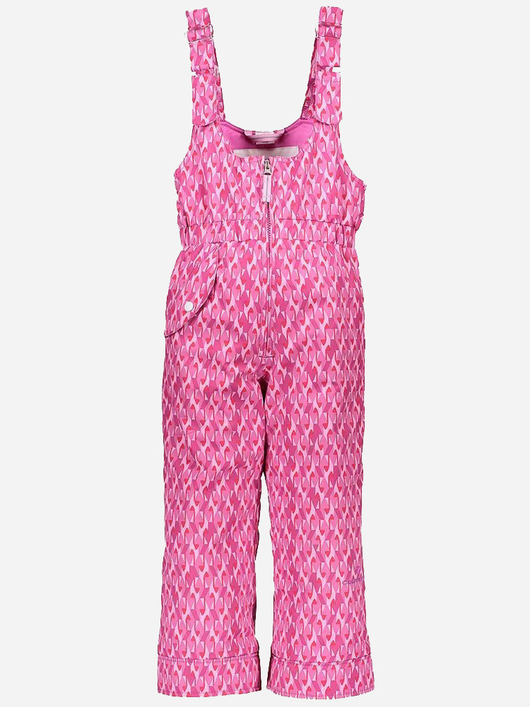 Obermeyer Girls' Snoverall Print Pant - Saint Bernard