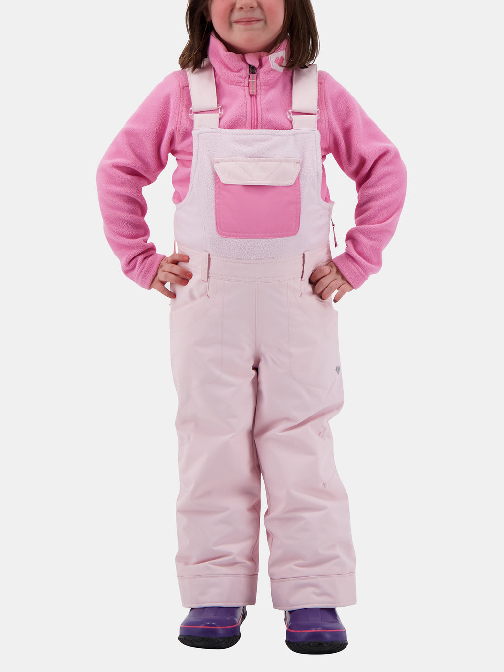 Obermeyer Little Girls' Disco Bib - Saint Bernard