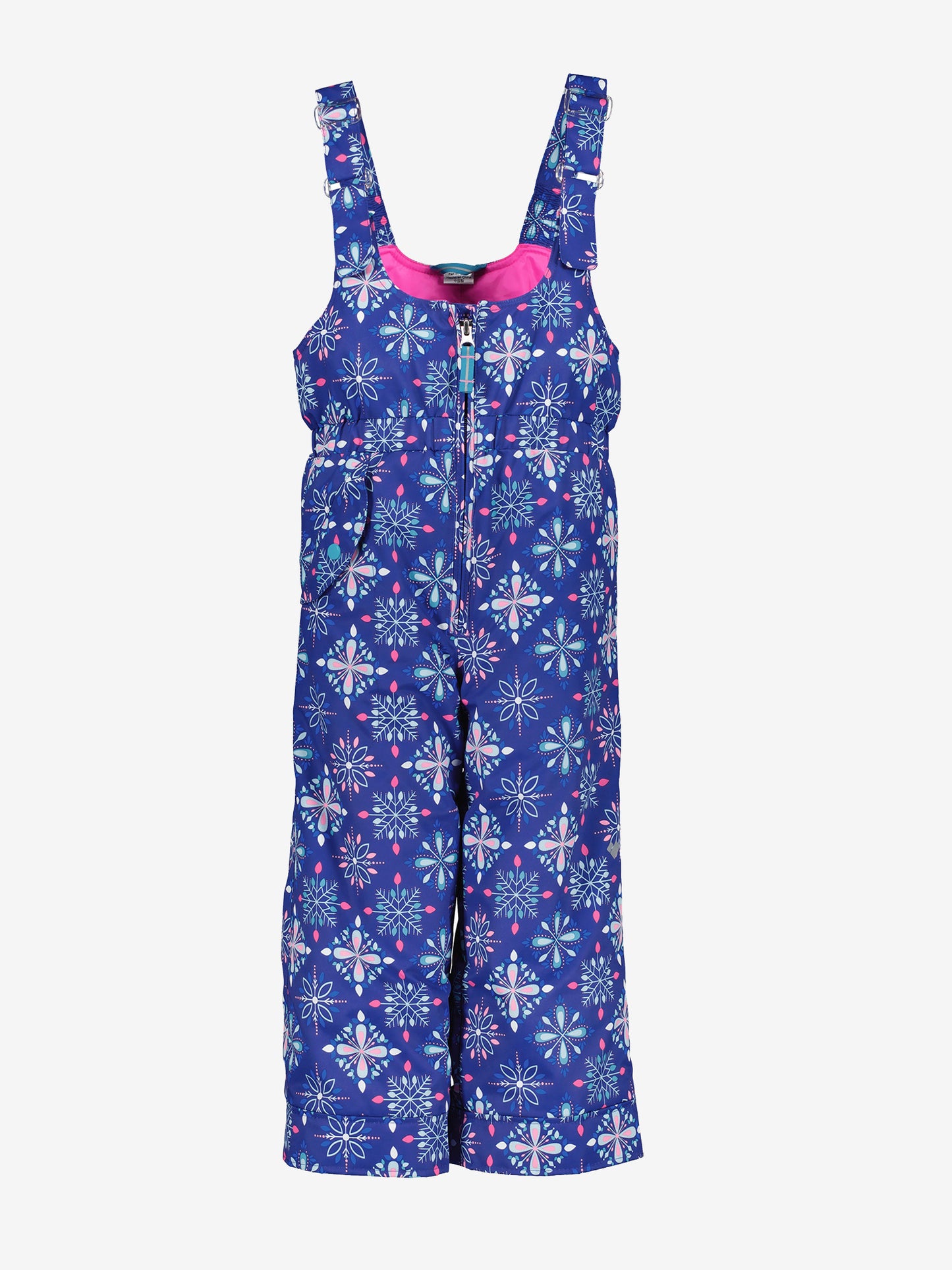Obermeyer Girls' Snoverall Print Bib Pant - Saint Bernard