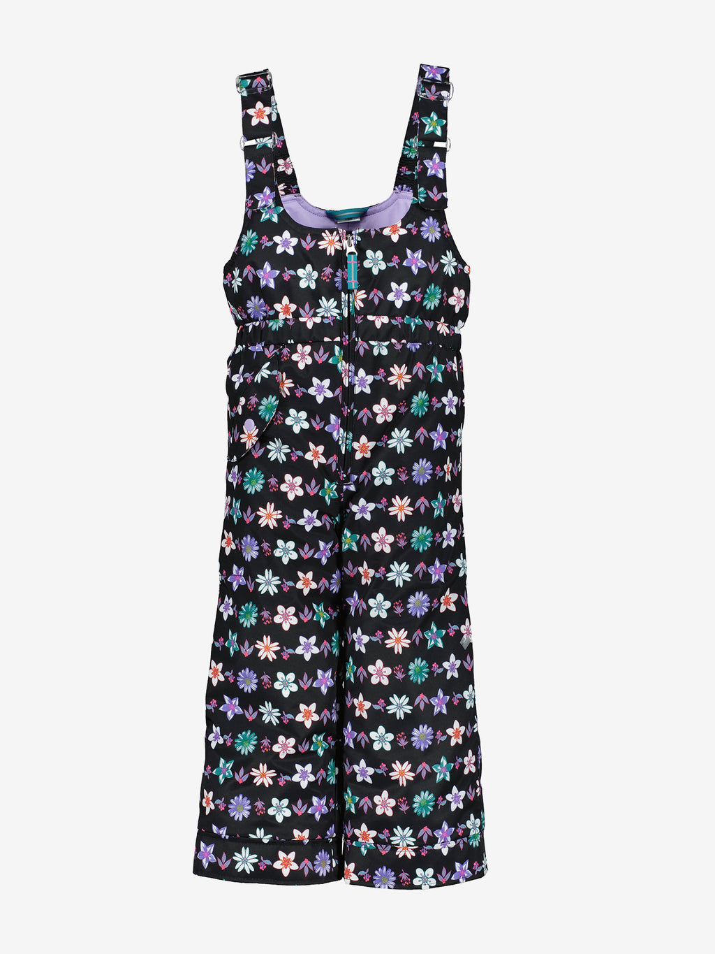Obermeyer Girls' Snoverall Print Bib Pant - Saint Bernard