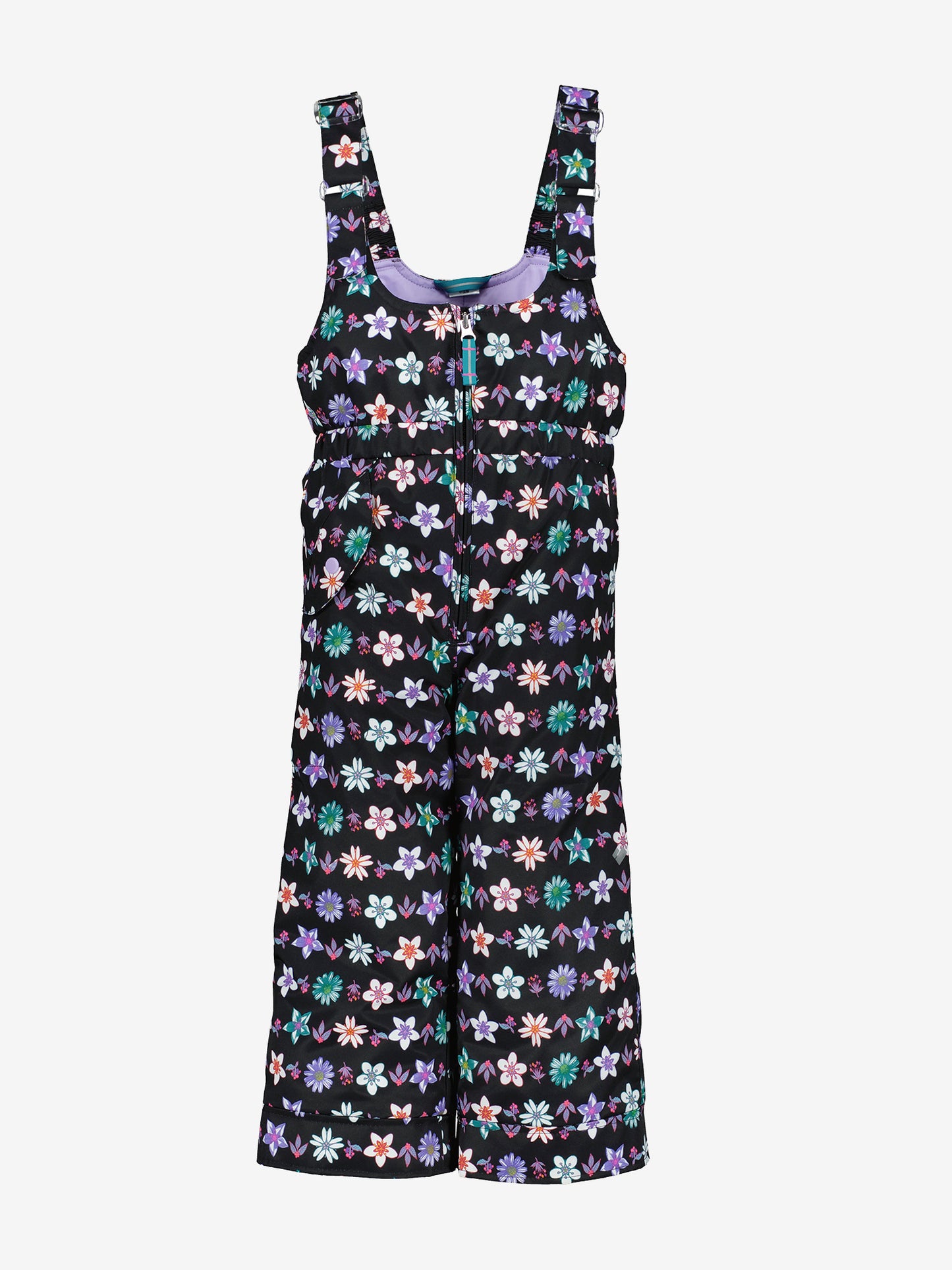 Obermeyer Girls' Snoverall Print Bib Pant - Saint Bernard