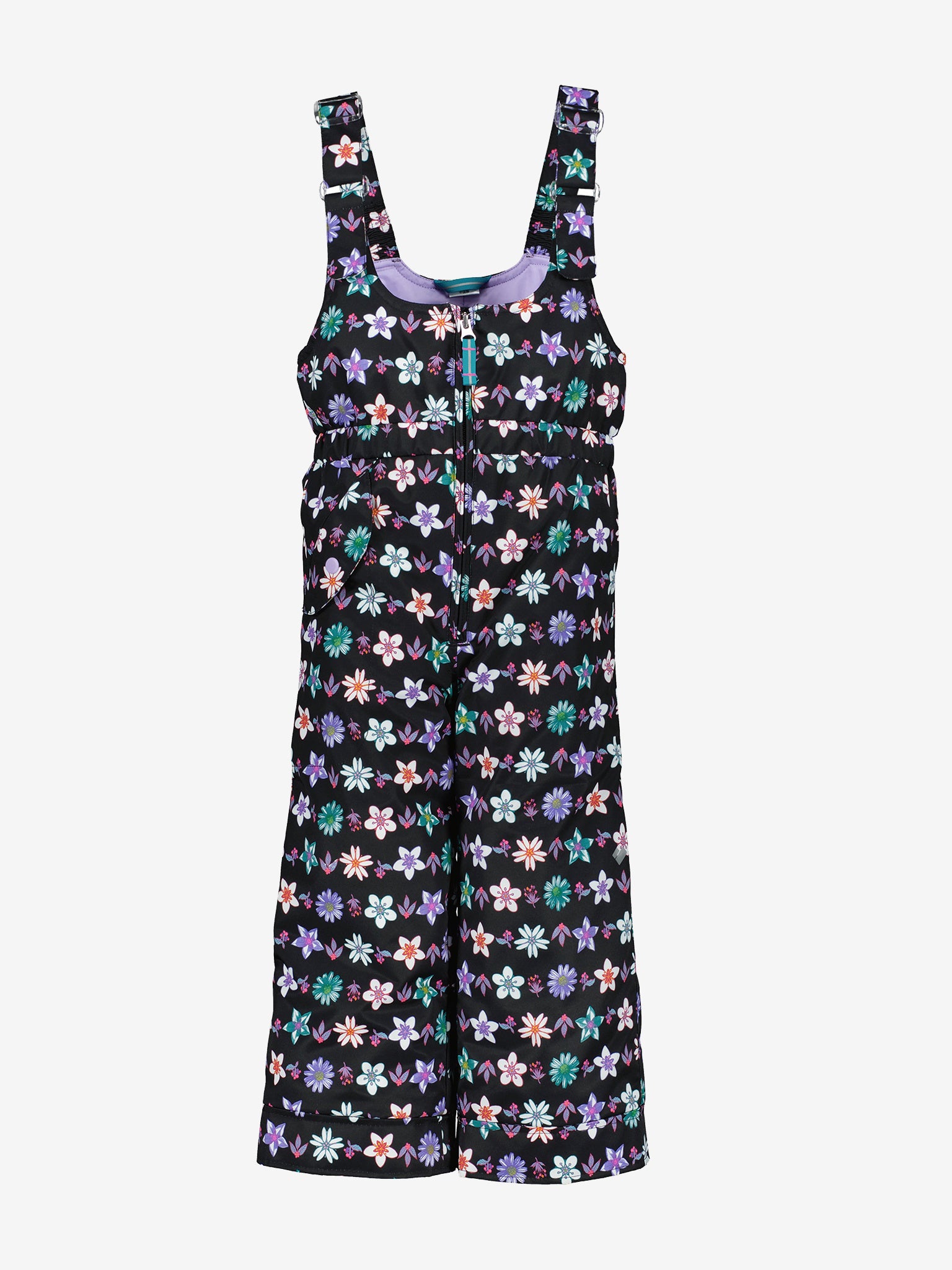 Obermeyer Girls' Snoverall Print Bib Pant - Saint Bernard