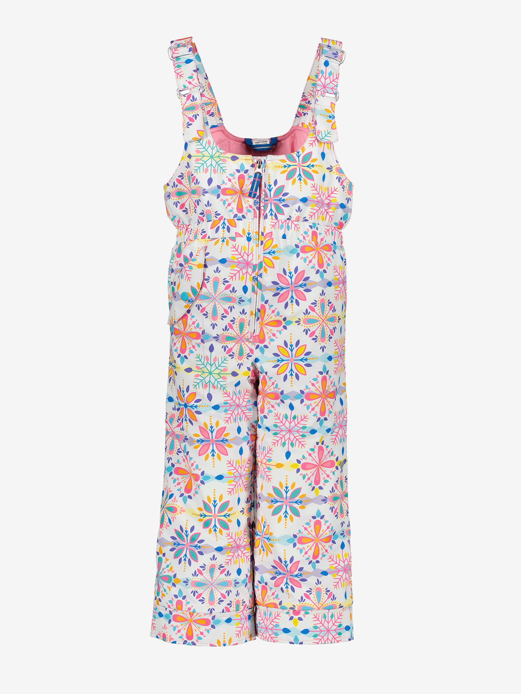 Obermeyer Girls' Snoverall Print Bib Pant - Saint Bernard