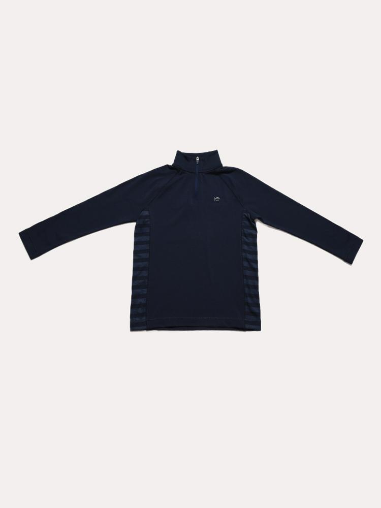 Southern Tide Boys' Island Performance Quarter Zip Pullover - Saint Bernard